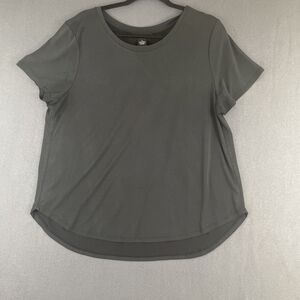 Joan Vass Tunic Top Black Women’s XL Modal Blend